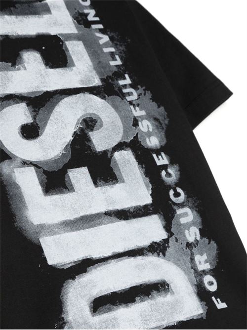 T shirt bambino con stampa DIESEL KIDS | J01131KYAR1K900